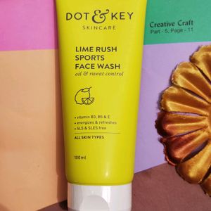 (Sealed) Dot & Key Lime Rush Sports Facewash