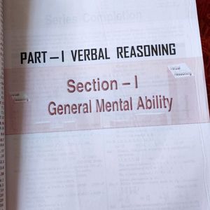 Verbal And Non-Verbal Reasoning Book Rs Aggarwal