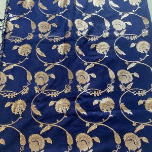 Brand New Pure Silk Saree With Blouse Piece