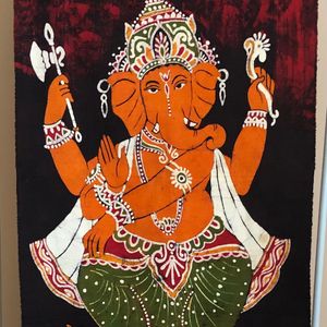 Handpainted Ganesha Painting