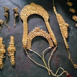 Golden Bridal Jewellery Set