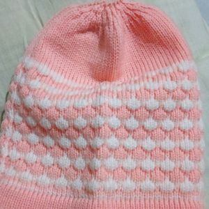 Handmade Baby Pink Cap