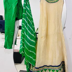 Beautiful Anarkali Suit With Dupatta & Choodidaar