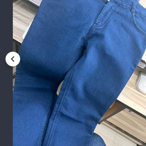 Women Skinny Navy Blue Jeans