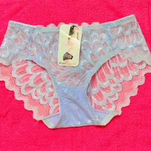 Two Net Panties Lavender And Baby Pink