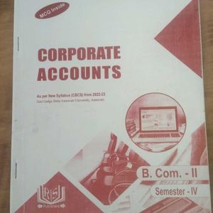 Corporate Account B.Com 2nd Year