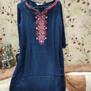 Biba Women Embroidered Kurti