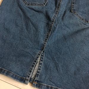 Vero Moda Blue Denim Skirt