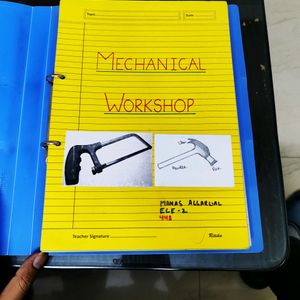 BTech Practical File (Mechanical)