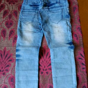 Girls High Waist Stratchable Jeans