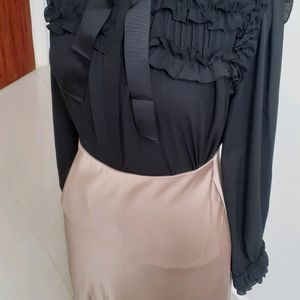 ZARA chiffon blouse