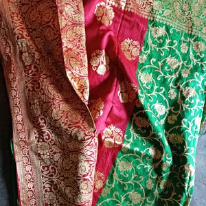 Multicolor Banarasi Saree 😚💖🎊