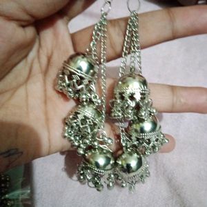 3layered  Drop  Earings