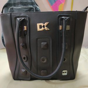 Diana Korr Brown Solid Shoulder Bag