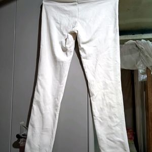 White Soft Pant