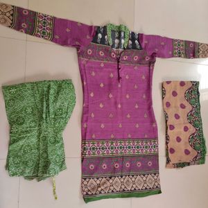 Kurti set with dupatta