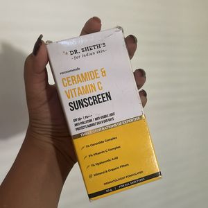 Dr Sheths Ceramide&vitamin C Sunscreen