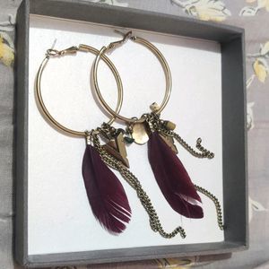 Assorted long earrings