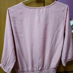 Casual Modern Pink Top .