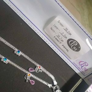 pure silver anklets/payal 😍😍