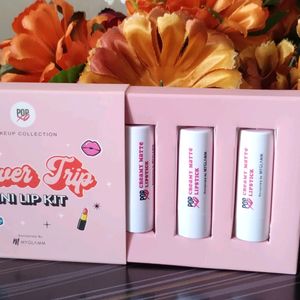 🆕Myglamm Mini Lip Kit - Power Trip (Set Of 3)