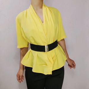 PRICE DROP 🔴Women's Yellow Top/Blouse