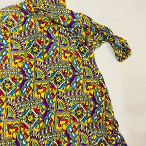 Women Multi Coloured Shirt Dress