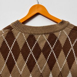 Brown Sweater Vest