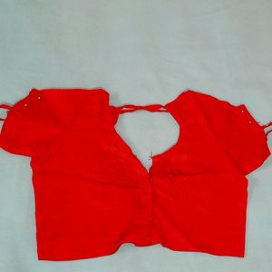 RED DESIGNER BLOUSE