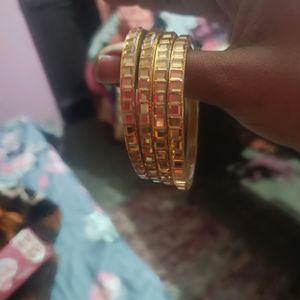 Golden Bangles New