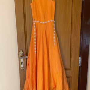 Handstitched Pretty Dress For Girls