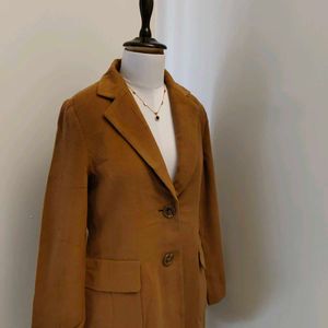 Solid Brown Overcoat