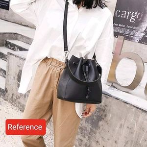 Leather Bucket Bag