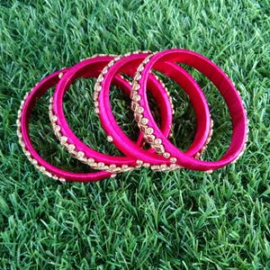 Subhapradam's Handcrafted Silk Thread Bangles