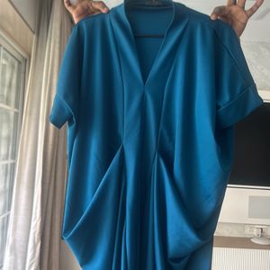 Fixed Price Teal Colour Lovely Dress