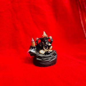 Ganesh Smoke Fountain 8 cm Religious + Free bowl