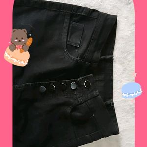 Black Bell Bottom Jeans