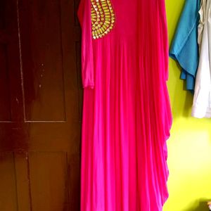 Navratri special Pink Gown💗