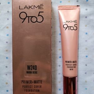 Laxme 9 to 5 foundation- Warm Beige W240