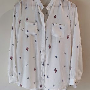 Beautiful Cream Shirt Size L-XL