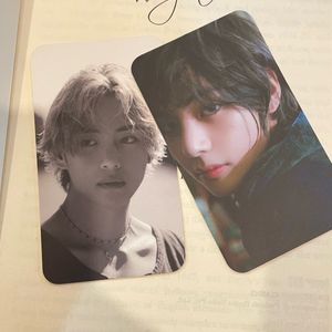 BTS TAEHYUNG/V SET OF 2 UNOFFICIAL PHOTOCARDS