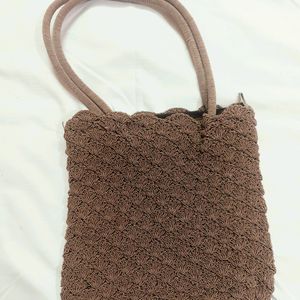 imported crochet handbag