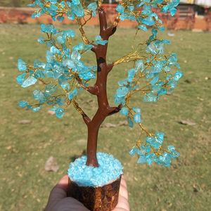 Aquamarine Tree Of Confidence And Success