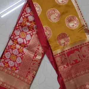 Durga Puja Special Kanjivaram Saree