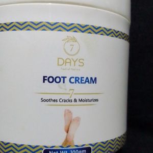 Foot Cream - Soothes Cracks And Moisturizes