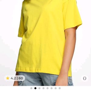 Pineapple Yellow Oversized T-shirt