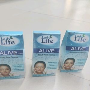 Lady Life Alive Face Wash Pack Of 3
