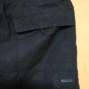 Black Cargo Pants