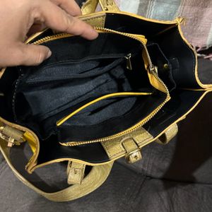 Crossbody Bag Mustard Color