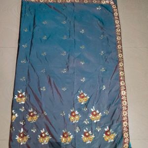 Satin Soft Silk Saree